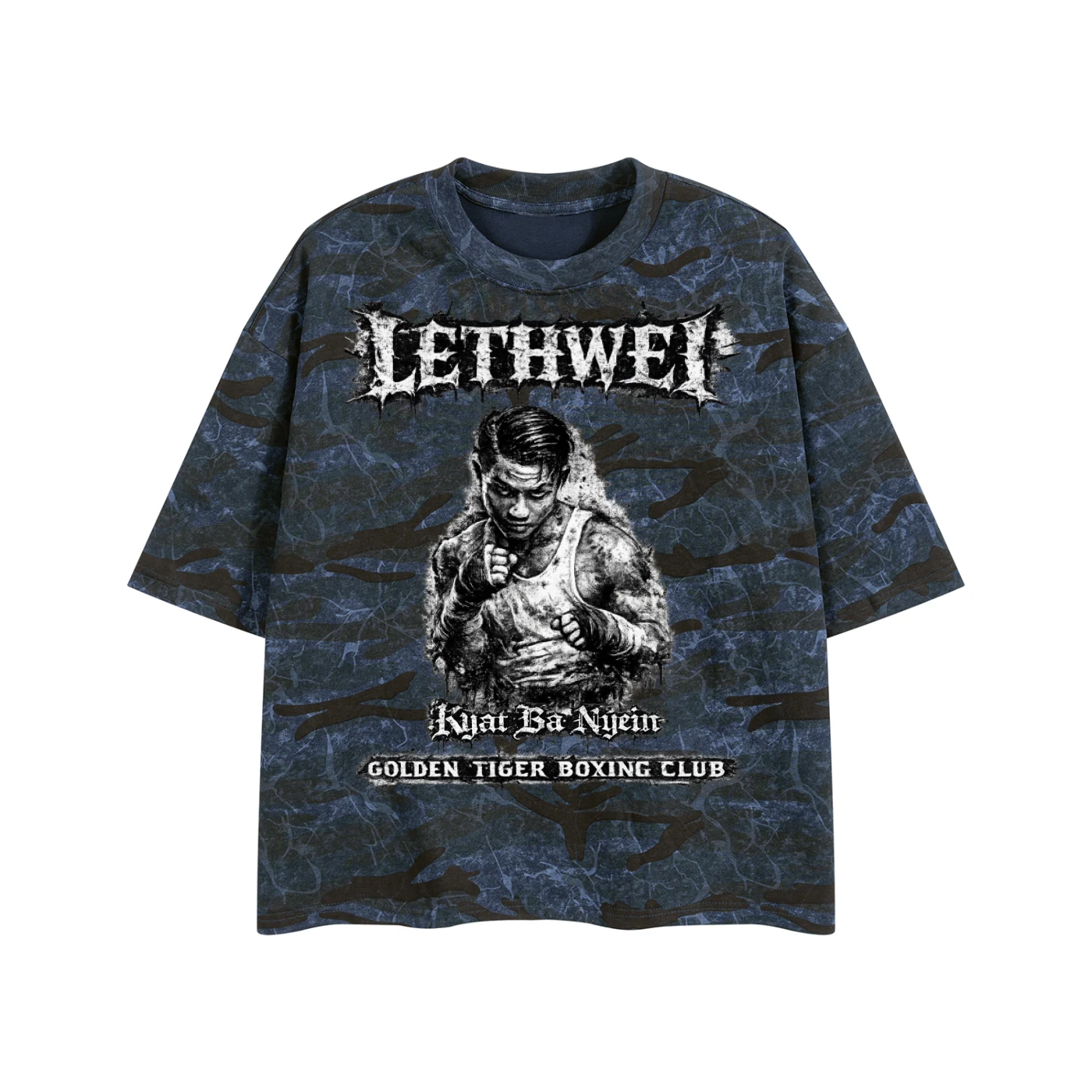 LETHWEI® Tiger Boxing Tee — front